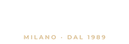 GF Cornici Milano logo bianco